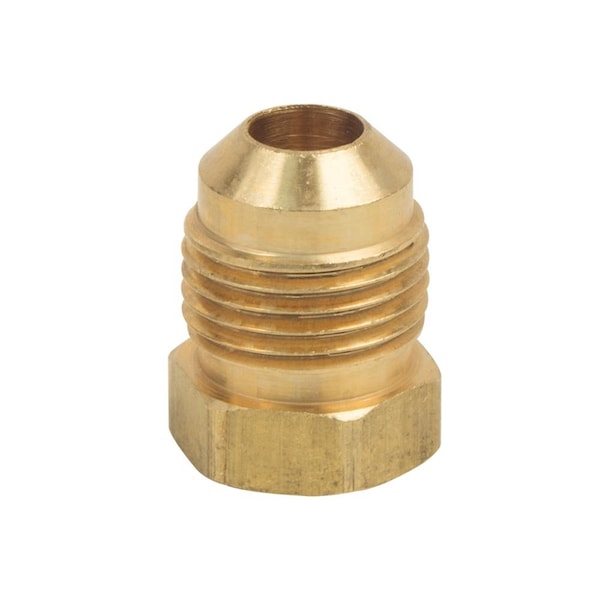 39-F 3/8 Inch Brass Flare Plug 2/Pack